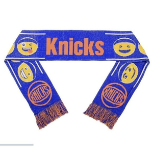 New York Knicks Teamoji Scarf One Size NBA Forever Collectibles